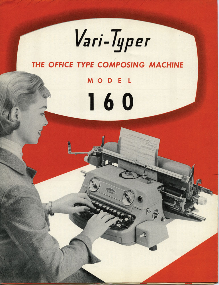 Vari-Typer Model 160 - Mark Simonson